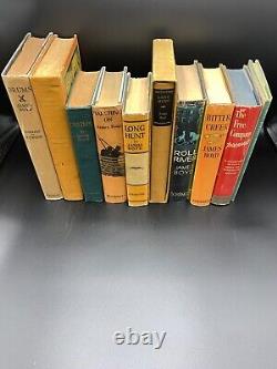 10 Vol. James Boyd Collection, some SIGNED