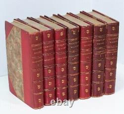 1868 7 Volume Set Thomas Carlyle Leather Binding Limited Edition Original SIGNED