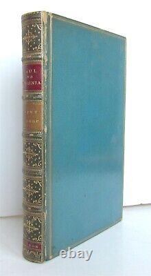1880s PAUL & VIRGINIA B. PIERRE antique SIGNED BINDING NUMBERED LIMITED EDITION
