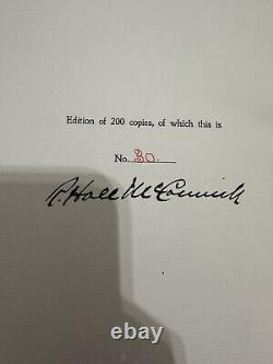 1897 Limited Edition 30/200 Collection of Pictures R. Hall McCormick Signed