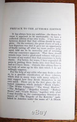 1903 Works of Arthur Conan Doyle SIGNED Limited Edition Sherlock Holmes 12 Vols