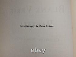 1907 Blank Verse Pastels by Clinton Scollard SIGNED Limited Edition of 125