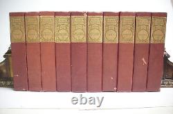 1908 Signed Limited Edition 10 Volume Set THE WORKS OF OLIVER GOLDSMITH Irish