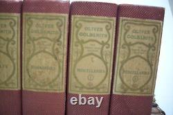 1908 Signed Limited Edition 10 Volume Set THE WORKS OF OLIVER GOLDSMITH Irish