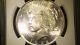 1922 Peace Dollar, MS63, limited edition Wayne Miller signed label