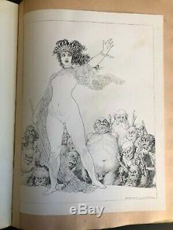 1925 Norman Lindsay LYSISTRATA 1/64 exceptionally rare MAGNIFICENT FOLIO