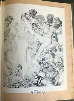 1925 Norman Lindsay LYSISTRATA 1/64 exceptionally rare MAGNIFICENT FOLIO