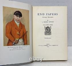 1933 SIGNED LIMITED EDITION End Papers A. Edward Newton Dream Children HC