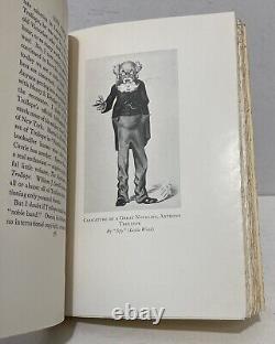 1933 SIGNED LIMITED EDITION End Papers A. Edward Newton Dream Children HC