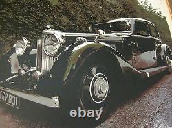 1937 Bentley Limited Edition 84/400 Serigraph Print With Frame, Signed By Artist