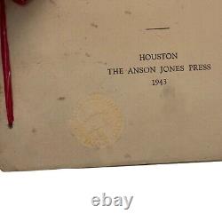 1943 Texas Declaration of Independence Facsimile by Louis Wiltz Kemp #348 Signed