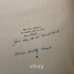 1943 Texas Declaration of Independence Facsimile by Louis Wiltz Kemp #348 Signed
