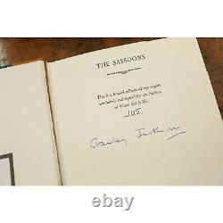 1968 The Sassoons Stanley Jackson Illustrated Limited Edition Signed