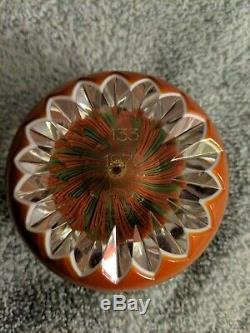 1970 Baccarat Paperweight. Marked. #133 Limited Edition
