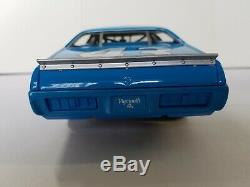 1971 Plymouth #43 Richard Petty Autographed Road Runner Blue Ertl 1/18 Replica