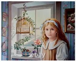 1990 Pati Bannister Signed Numbered SONGBIRD Limited Edition #44/485 with CoA