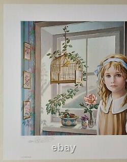 1990 Pati Bannister Signed Numbered SONGBIRD Limited Edition #44/485 with CoA