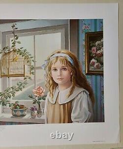 1990 Pati Bannister Signed Numbered SONGBIRD Limited Edition #44/485 with CoA