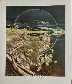 1991 Bev Doolittle The Sentinel Signed & Numbered Lithograph Unframed COA