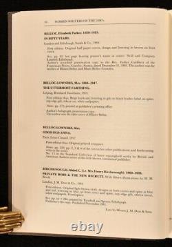 1991 Women Writers of the 1890s by G Krishnamurti Signed Limited Edition Illu
