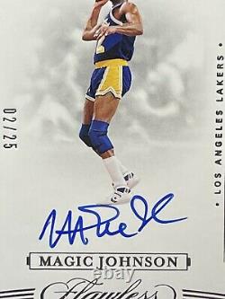 19-20 Flawless Basketball Legendary Scripts Auto /25 Magic Johnson Mint
