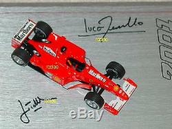 1/43 Auto Barn MR Ferrari F2001 F1 race engine Schumacher signed limited edition