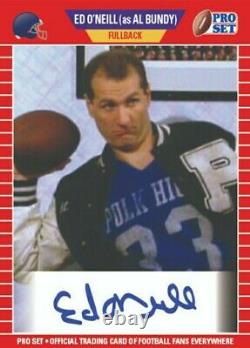 1 Leaf Pro Set Al Bundy Ed O'Neil Auto LE 5/99 LE 6/99 Autograph cards In Hand