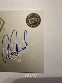 2010 Aaron Hernandez Press Pass Authentics Autograph Rookie Card