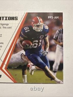 2010 Aaron Hernandez Press Pass Authentics Autograph Rookie Card