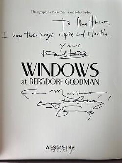 2010 Linda Fargo Signed, Limited Edition WINDOWS at BERGDORF GOODMAN. Like new