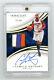 2015-16 Immaculate Collection Carmelo Anthony Auto Game Worn Jersey Patch #/60
