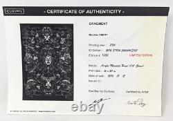 2016 Nicolas Obery Ornement Limited Edition Signed Acrylic Glass Art Print CU23