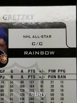 2017-18 Wayne Gretzky Platinum Rainbow Auto. Super Low Numbered Just 3/10