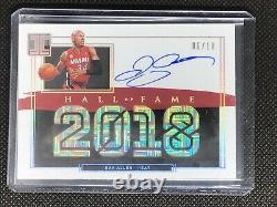 2020-21 Immaculate Ray Allen Hall Of Fame On-card Auto 06/18