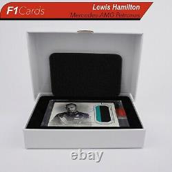 2020 Topps Dynasty Formula 1 Lewis Hamilton Auto Patch 10/10 (Duel Color Patch!)