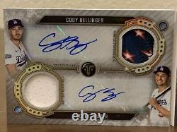 2020 Topps Triple Threads DECA 10 AUTOS Los Angeles Dodgers World Series LE 4/10
