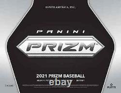 2021 Panini Prizm Baseball Hobby Box Brand New Factory Sealed Free Shipping