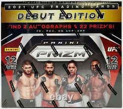 2021 Panini Ufc Prizm Hobby Box Brand New Sealed Free Priority Shipping