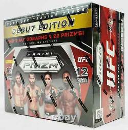 2021 Panini Ufc Prizm Hobby Box Brand New Sealed Free Priority Shipping