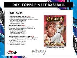 2021 Topps Finest Baseball Hobby Box Brand New Sealed Free Priority Shipping