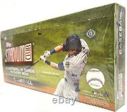 2021 Topps Stadium Club Baseball Hobby Box Brand New Free Priority Ship