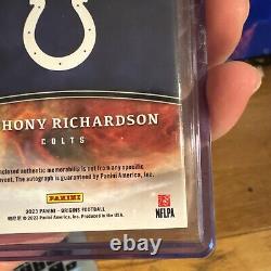 2023 Origins Rookie Jumbo Jersey Autographs Orange Anthony Richardson /75