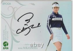 2024 Mishima Kana JLPGA Limited Edition Autographed Golf Card 30 Cards Set