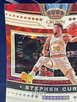 20-21 Crown Royale Stephen Curry Crown Jewel Signatures 03/17 Auto Gold