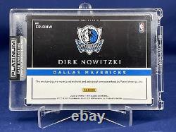 20-21 Impeccable Basketball Dirk Nowitzki Elegance Patch Auto 8/10 3D Patch Sick