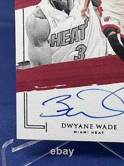 20-21 Impeccable Basketball Dwyane Wade Immortal Ink /49 Auto