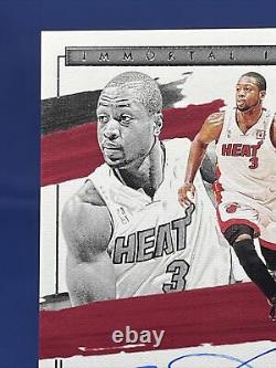 20-21 Impeccable Basketball Dwyane Wade Immortal Ink /49 Auto