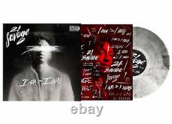 21 savage I Am I Was Exclusive Limited Edition Smoke vinyl LP