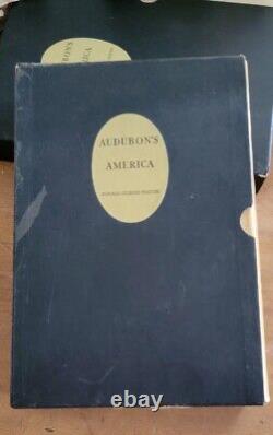 2 x Audubon's America, Signed Limited Edition. Colour Pics, Slipcase
