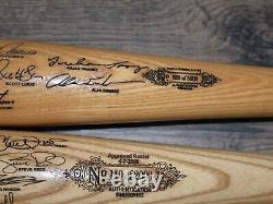 3 Cleveland Indians Autograph Wood Bat Lot Limited Edition 1996 2000 2006 Rare